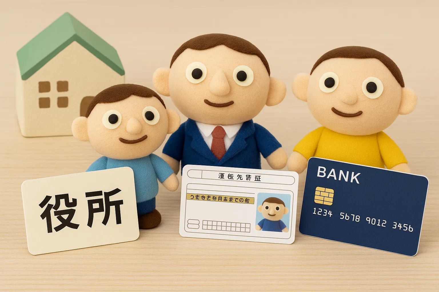 住所変更の手続きまとめ｜役所・免許・銀行の順番