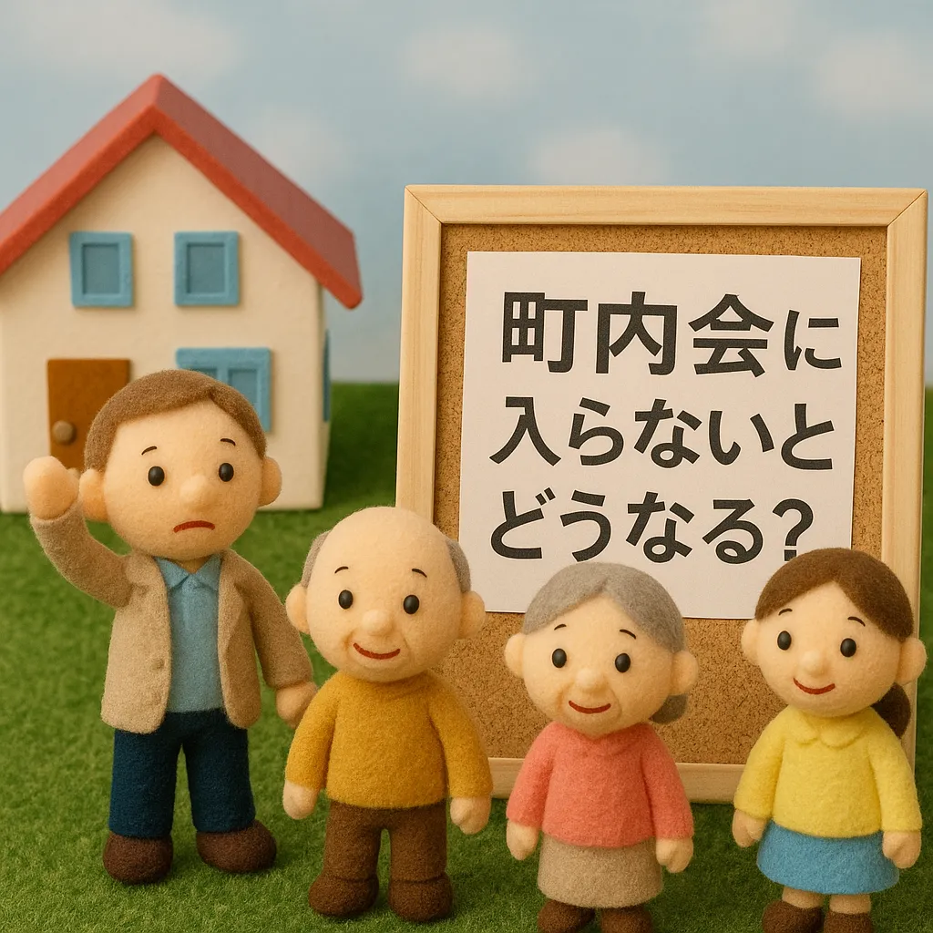 町内会に入らないとどうなる？