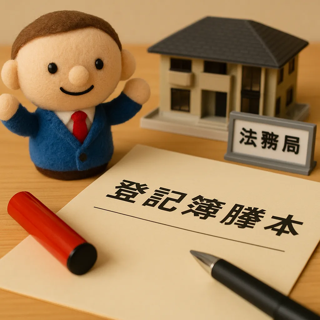 登記簿謄本の取得方法